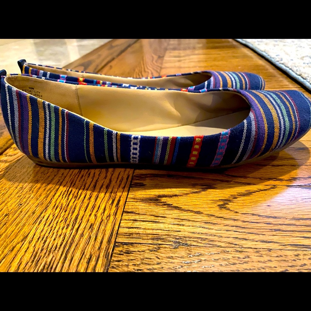 Easy Spirit rainbow flats